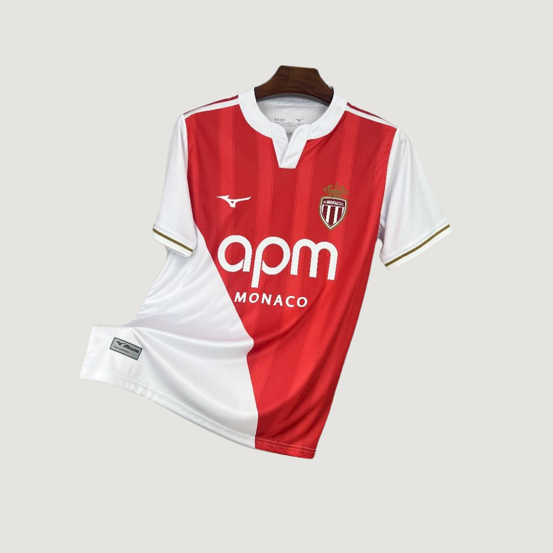 AS Monaco - Maillot domicile 25/26 - Rouge, Blanc - Covred