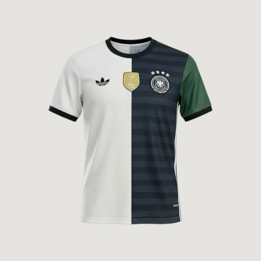Allemagne – Maillot Concept 2025-2026 – Blanc, Noir, Vert