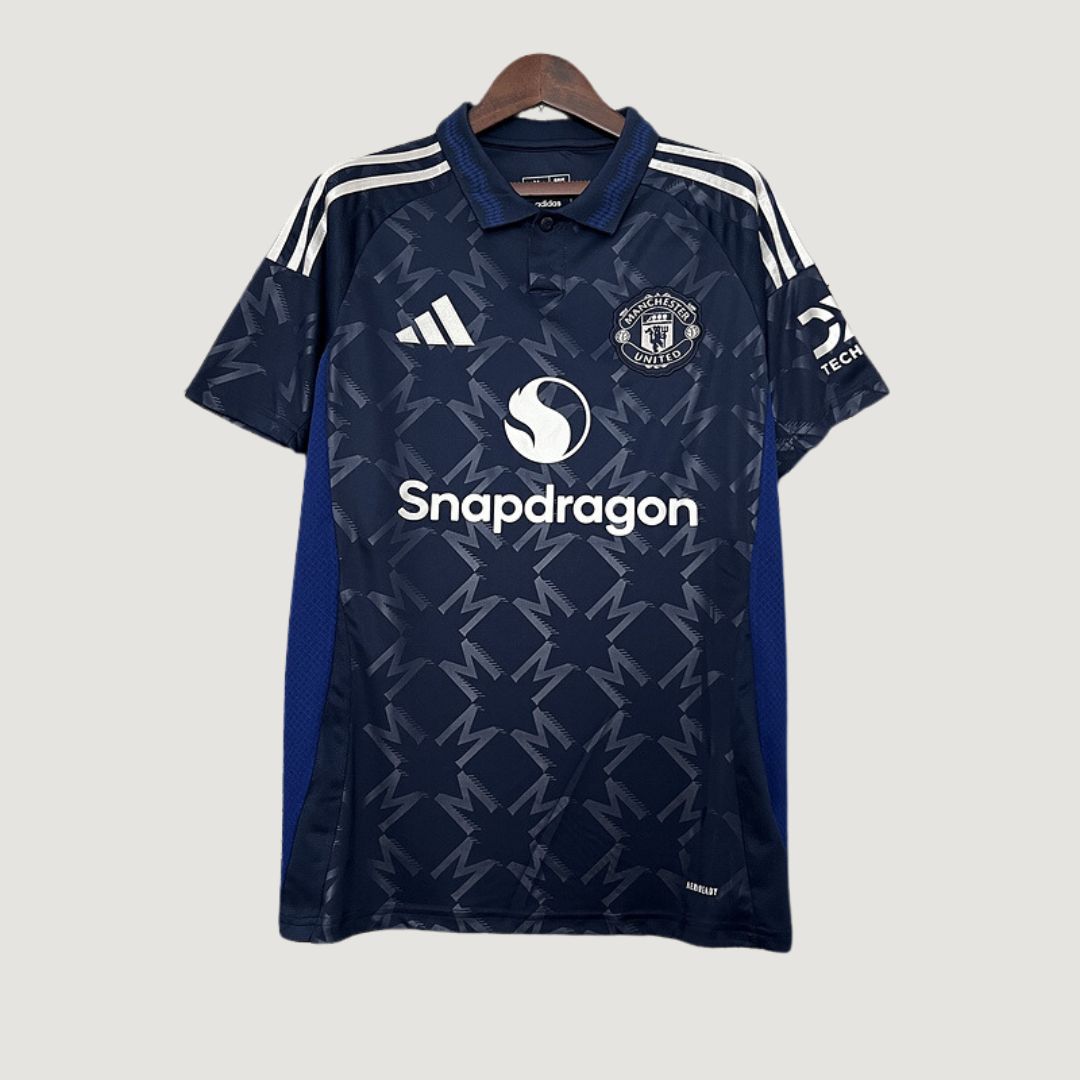 Manchester United - Maillot Extérieur 24/25 - Bleu Marine - Covred