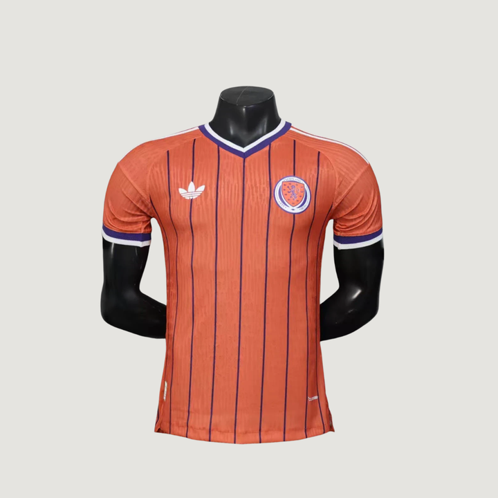 Écosse – Maillot Extérieur Coupe du Monde 2026 – Orange, Bleu Marine - Covred