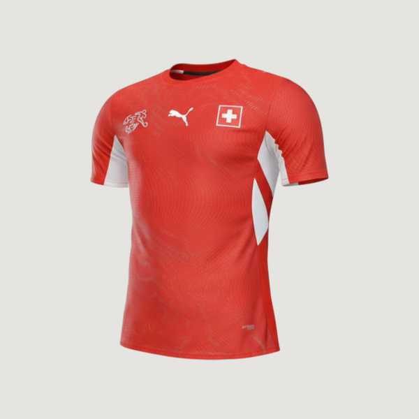 Maillot Domicile Suisse Coupe du Monde 2026 – Rouge, Blanc - Covred