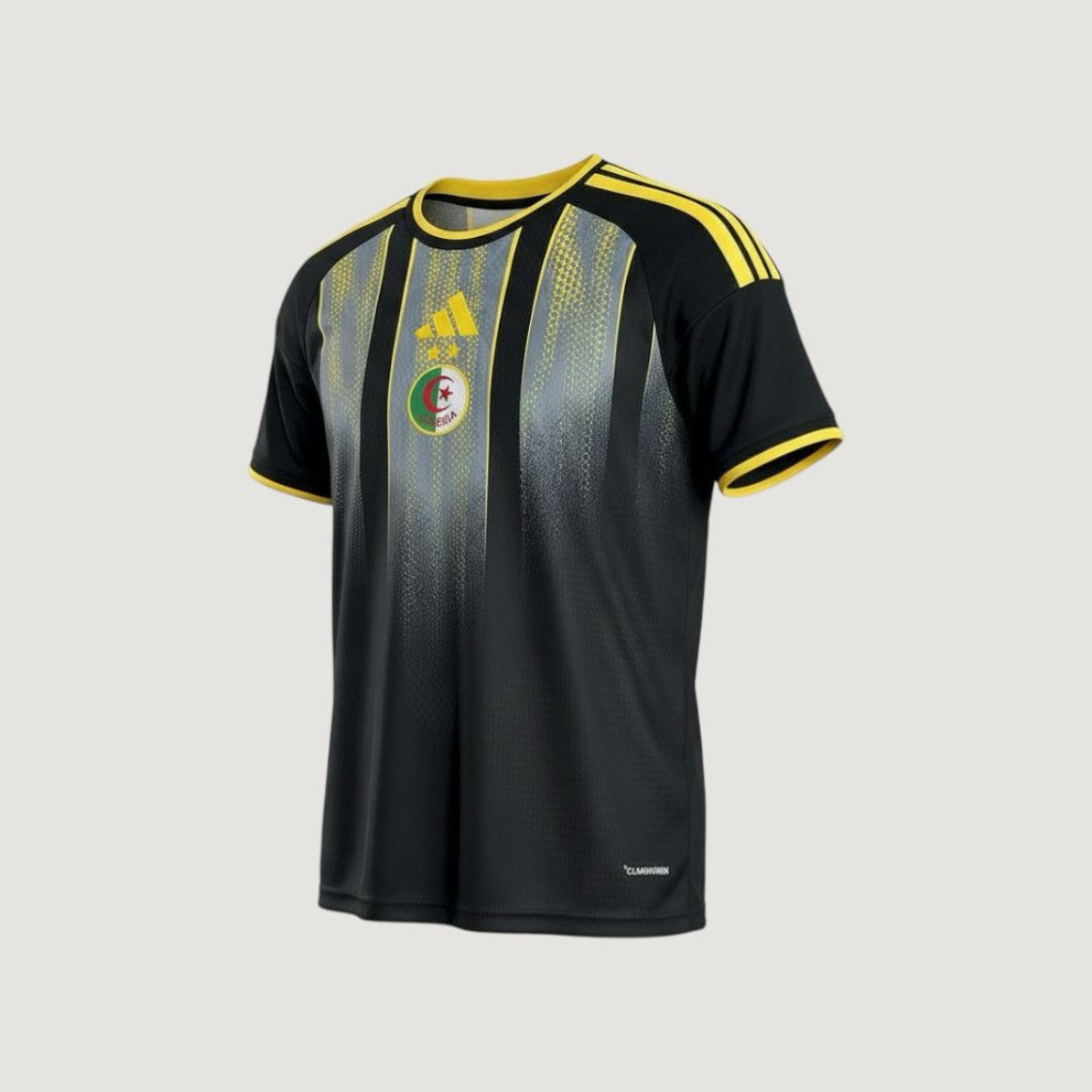 Algérie – Maillot Concept 2026 – Noir, Jaune, Gris