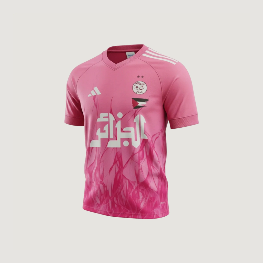 Algérie – Maillot Concept 2025/26 – Rose, Flamme