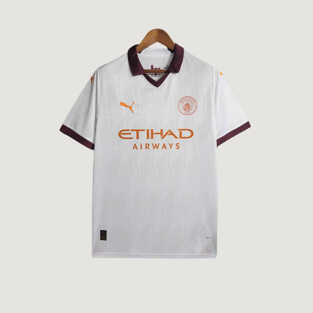 Manchester City - Maillot Extérieur  23/24 - Blanc - Covred