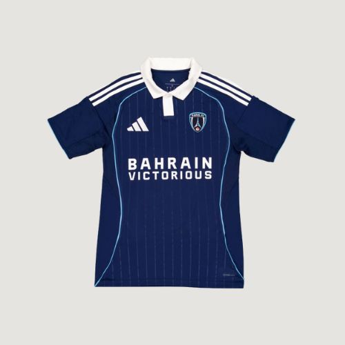 Paris FC – Maillot Domicile 2025/26 – Bleu Marine, Blanc - Covred
