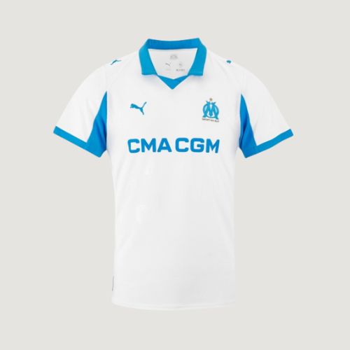 Olympique de Marseille – Maillot Domicile 25/26 – Blanc & Bleu Azur - Covred
