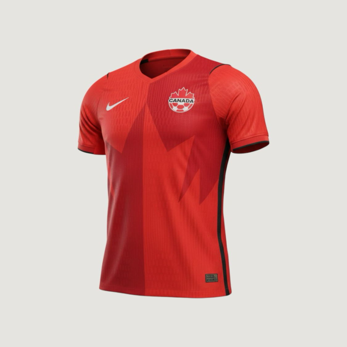 Canada – Maillot Domicile Coupe du Monde 2026 – Rouge, Blanc