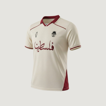 CD Palestino – Maillot 2025/26 – Écru, Rouge Bordeaux - Covred