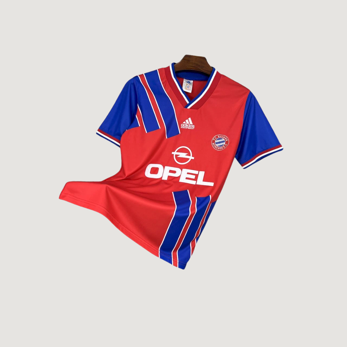Bayern Munich – Maillot Retro 1993/95 – Rouge & Bleu - Covred