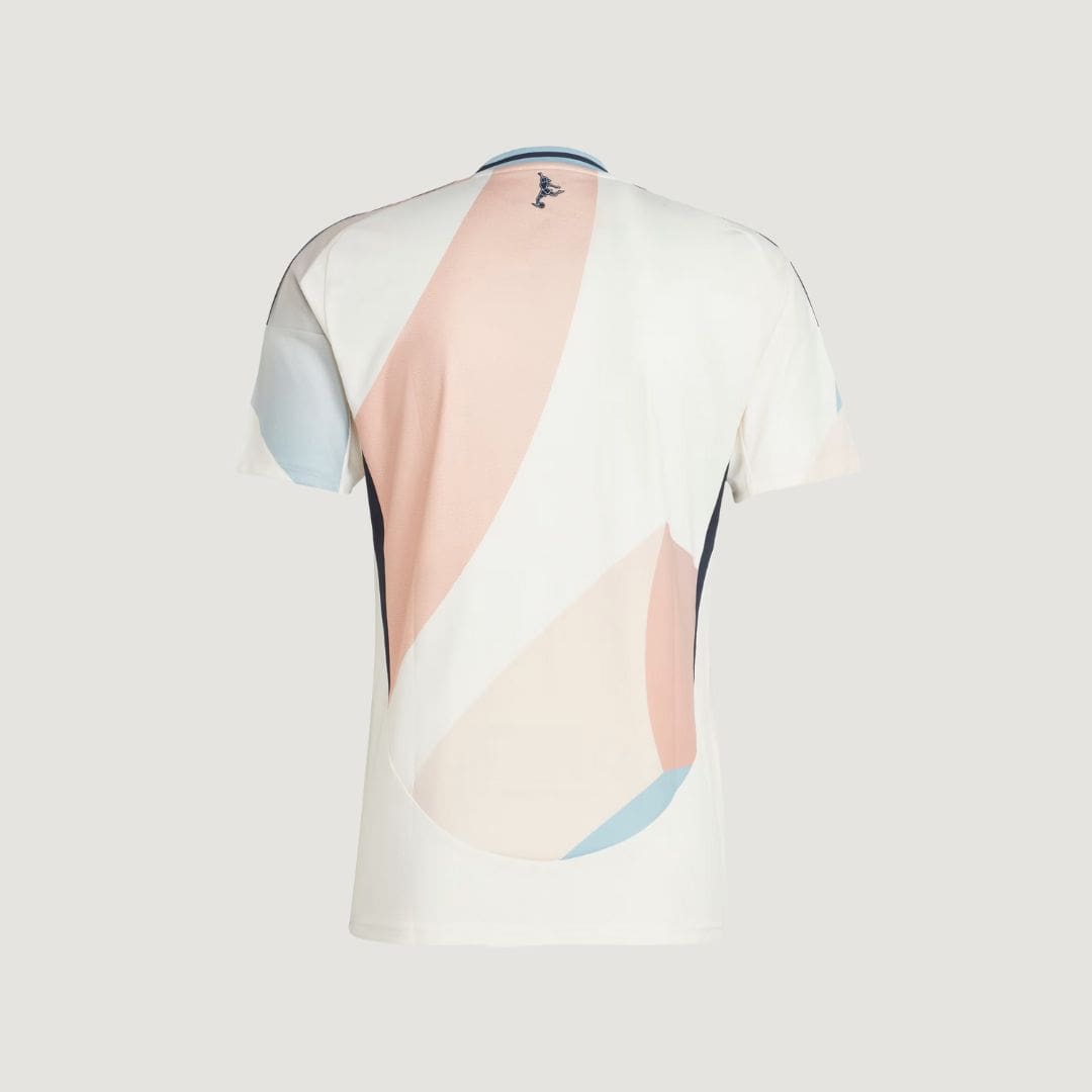 Espagne – Maillot Extérieur 2025/26 (Équipe Féminine) – Blanc, Bleu Ciel & Corail - Covred