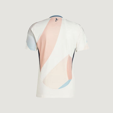 Espagne – Maillot Extérieur 2025/26 (Équipe Féminine) – Blanc, Bleu Ciel & Corail - Covred