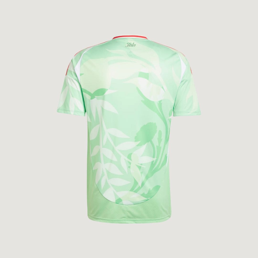 Italie – Maillot Extérieur 2025/26 (Équipe Féminine) – Vert Clair, Blanc & Rouge - Covred