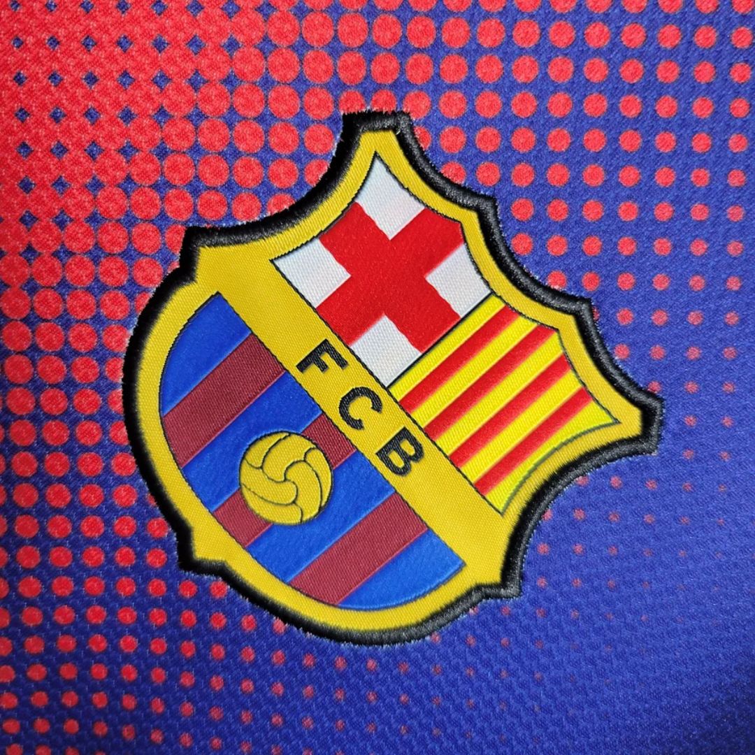 FC Barcelone - Maillot Rétro  12/13 - Bleu, Rouge - Covred