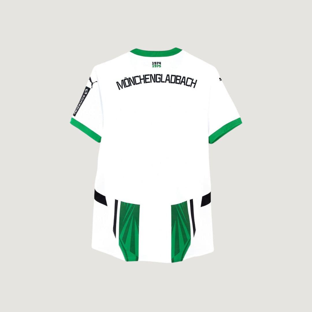 Borussia Mönchengladbach - Maillot Domicile 24/25 - Blanc, Vert - Covred