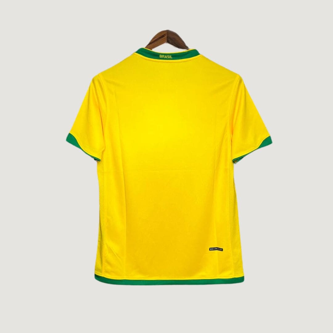 Brésil - Maillot Rétro 2006 - Jaune - Covred