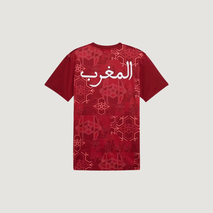 Maroc - Maillot d'avant-match 24/25 - Rouge, Vert - Covred