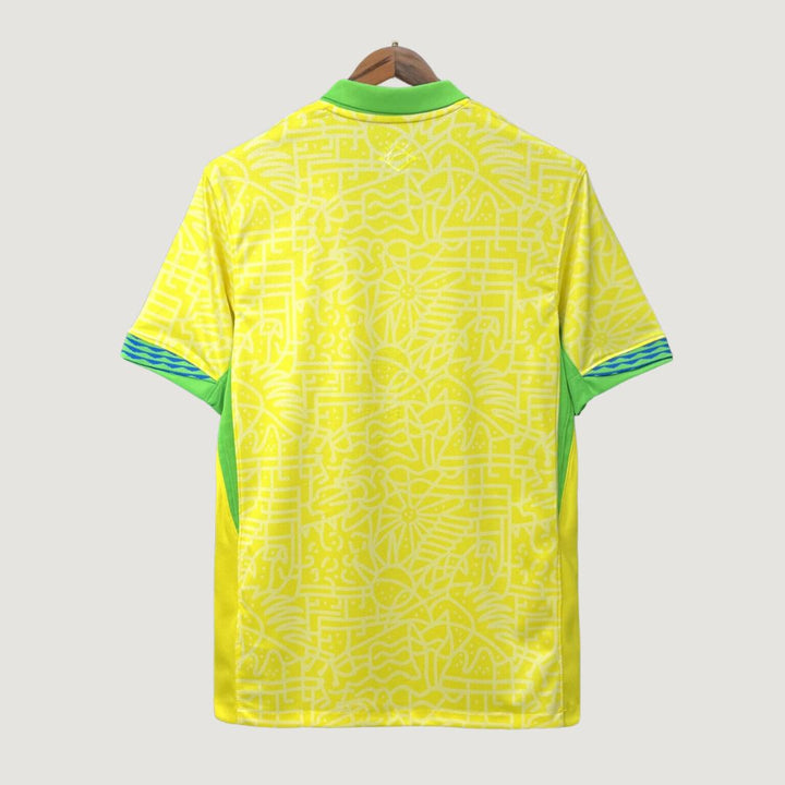 Brésil 24/25 - Maillot Domicile - Jaune - Covred