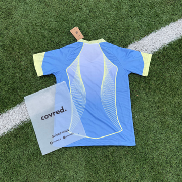 FC Barcelone – Maillot Concept 25/26 – Bleu Ciel & Jaune Pâle - Covred