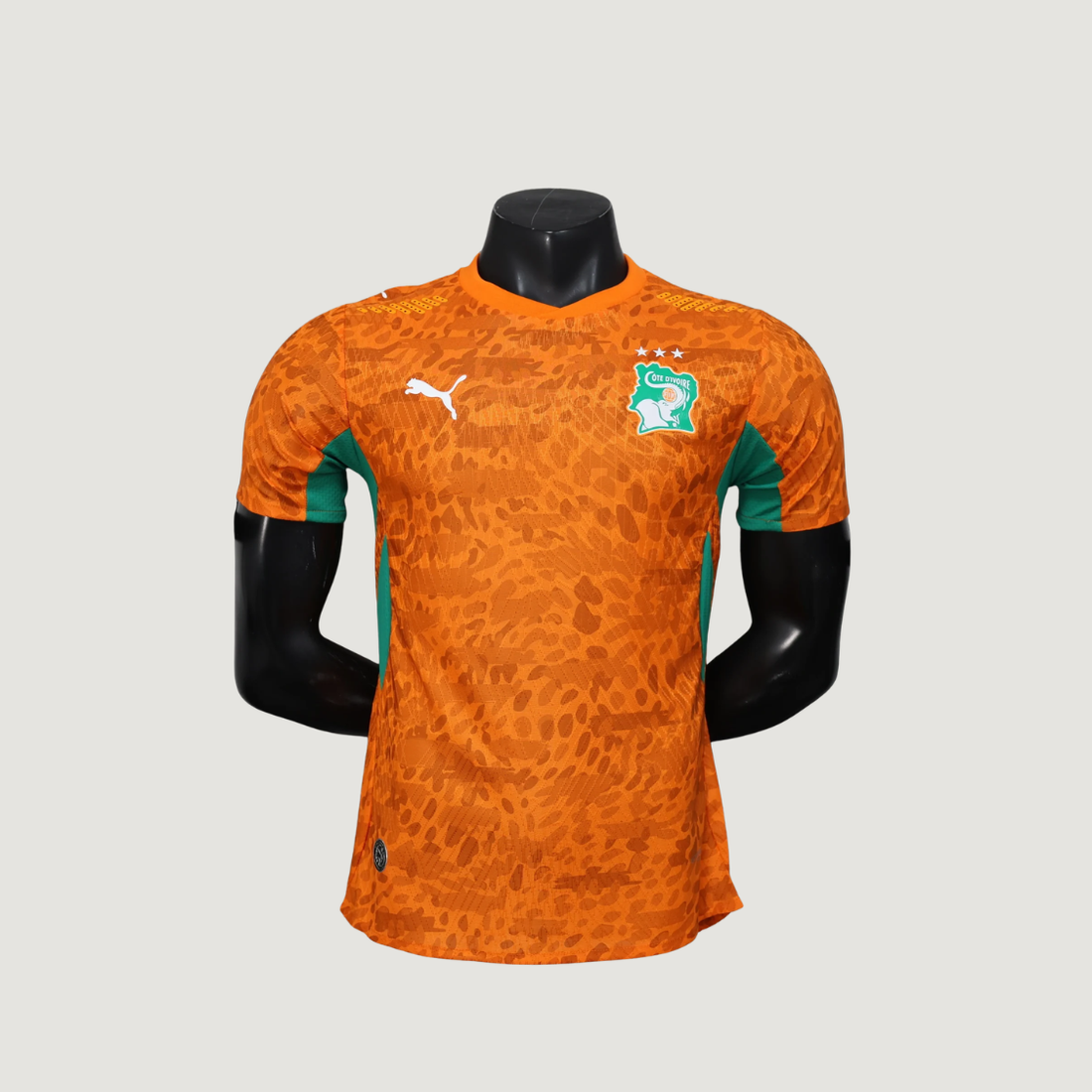 Côte d’Ivoire – Maillot Domicile Coupe du Monde 2026 – Orange Officiel