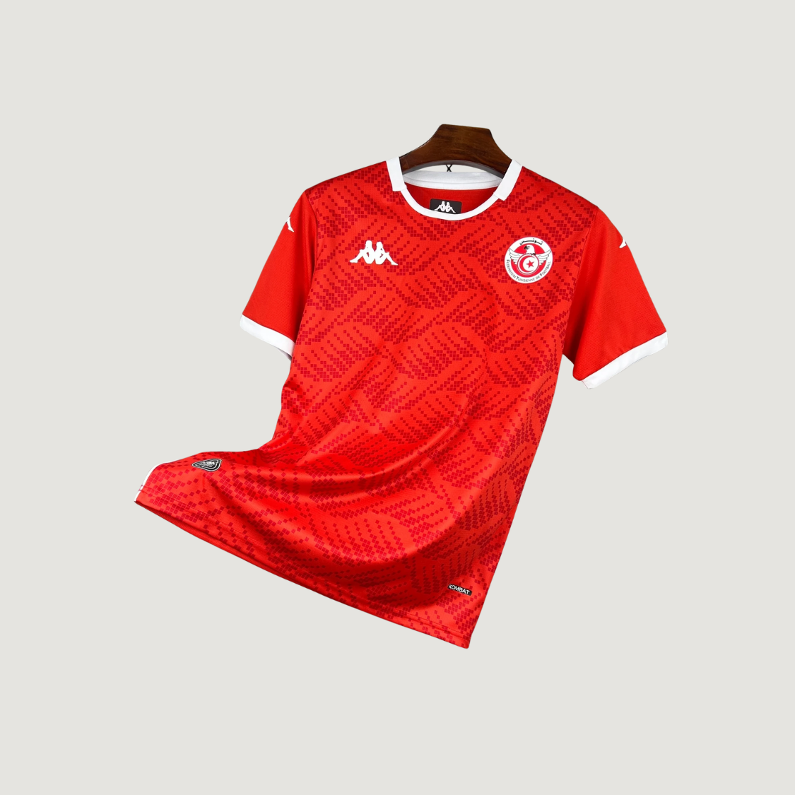 Tunisie – Maillot Domicile Coupe du Monde 2026 – Rouge, Blanc