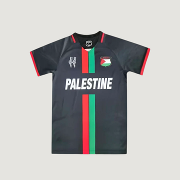 Palestine – Maillot Édition Spéciale 2023-2024 – Noir, Rouge, Vert, Blanc - Covred