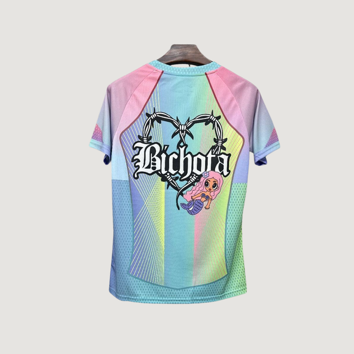 FC Barcelone – Maillot Concept Karol G 2025/26 – Multicolore Pastel