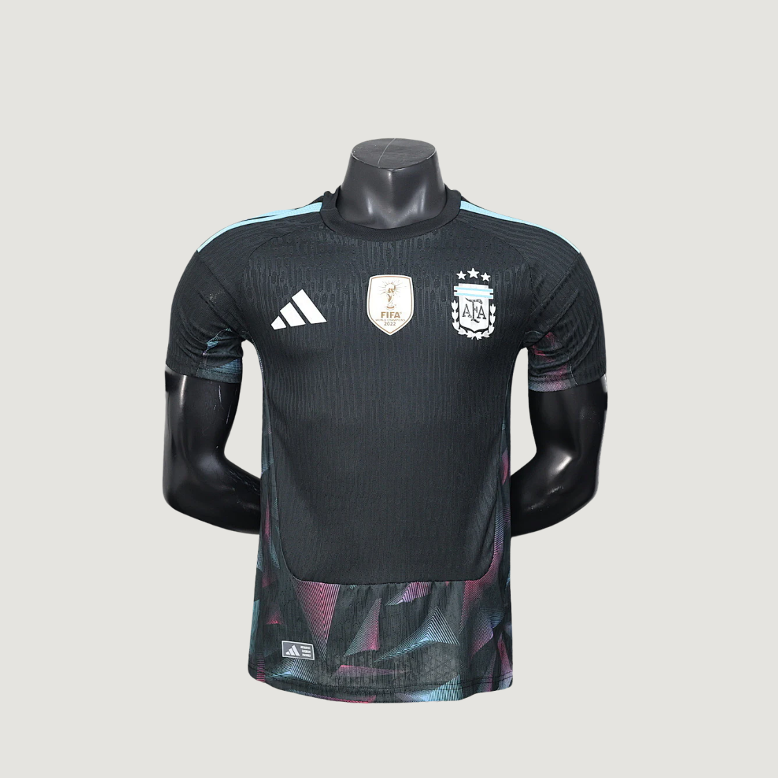 Argentine – Maillot Concept 2026 – Noir, Bleu ciel, Rose