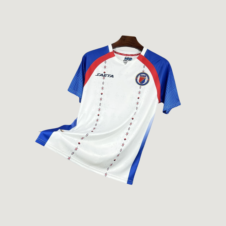 Haïti – Maillot Coupe du monde 2026 – blanc, bleu, rouge - Covred