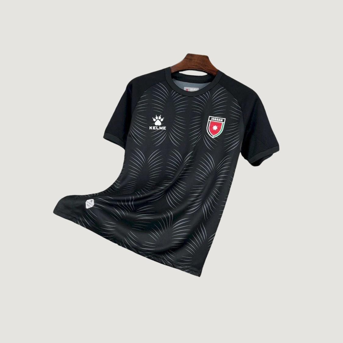 Jordanie – Maillot Extérieur Coupe du Monde 2026 – Noir, Gris