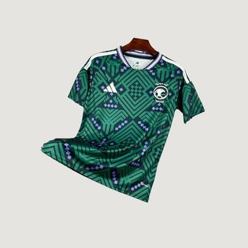 Arabie Saoudite – Maillot Domicile Coupe du Monde 2026 – Vert, Blanc - Covred