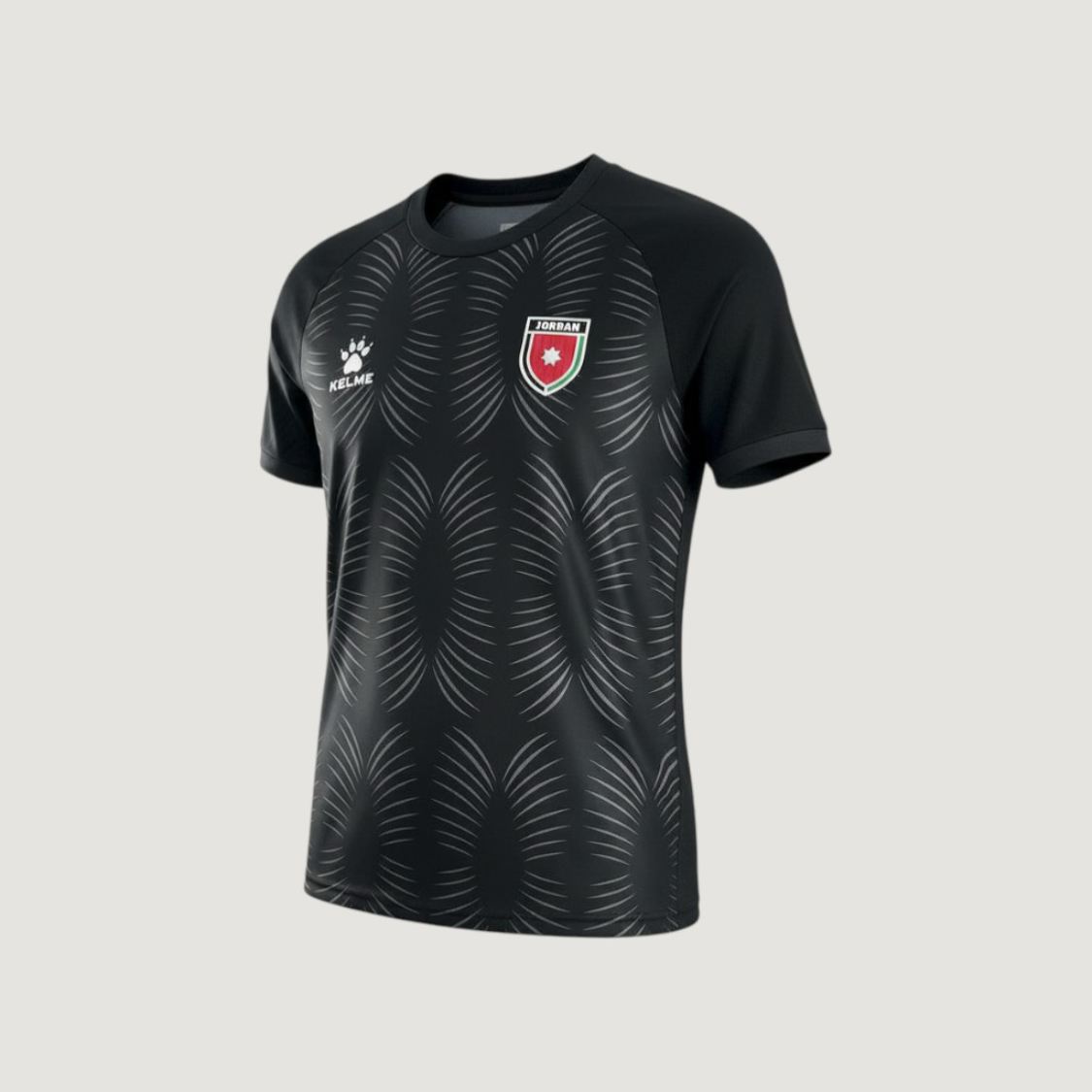 Jordanie – Maillot Extérieur Coupe du Monde 2026 – Noir, Gris