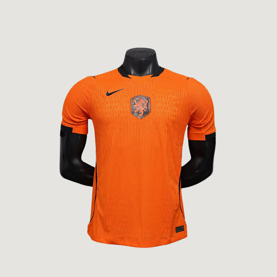 Pays-Bas – Maillot Domicile Coupe du Monde 2026 Player Version – Orange & Noir