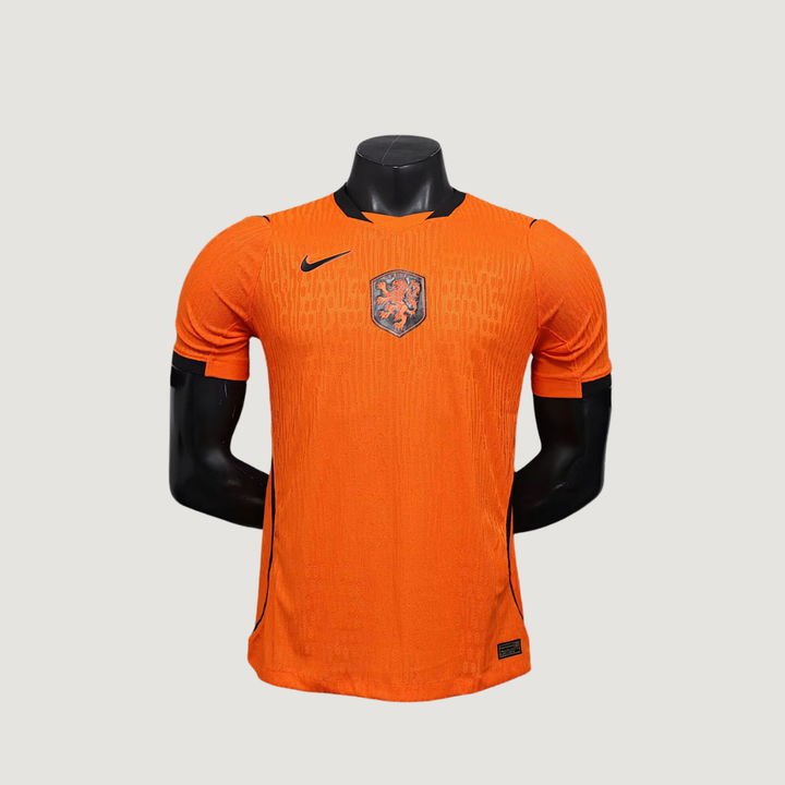 Pays-Bas – Maillot Domicile Coupe du Monde 2026 Player Version – Orange & Noir