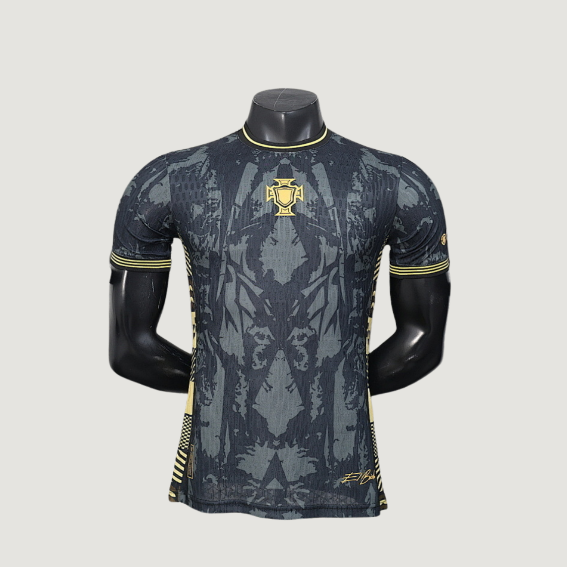 Portugal – Maillot Édition Spéciale 2025-2026 – Noir, Jaune