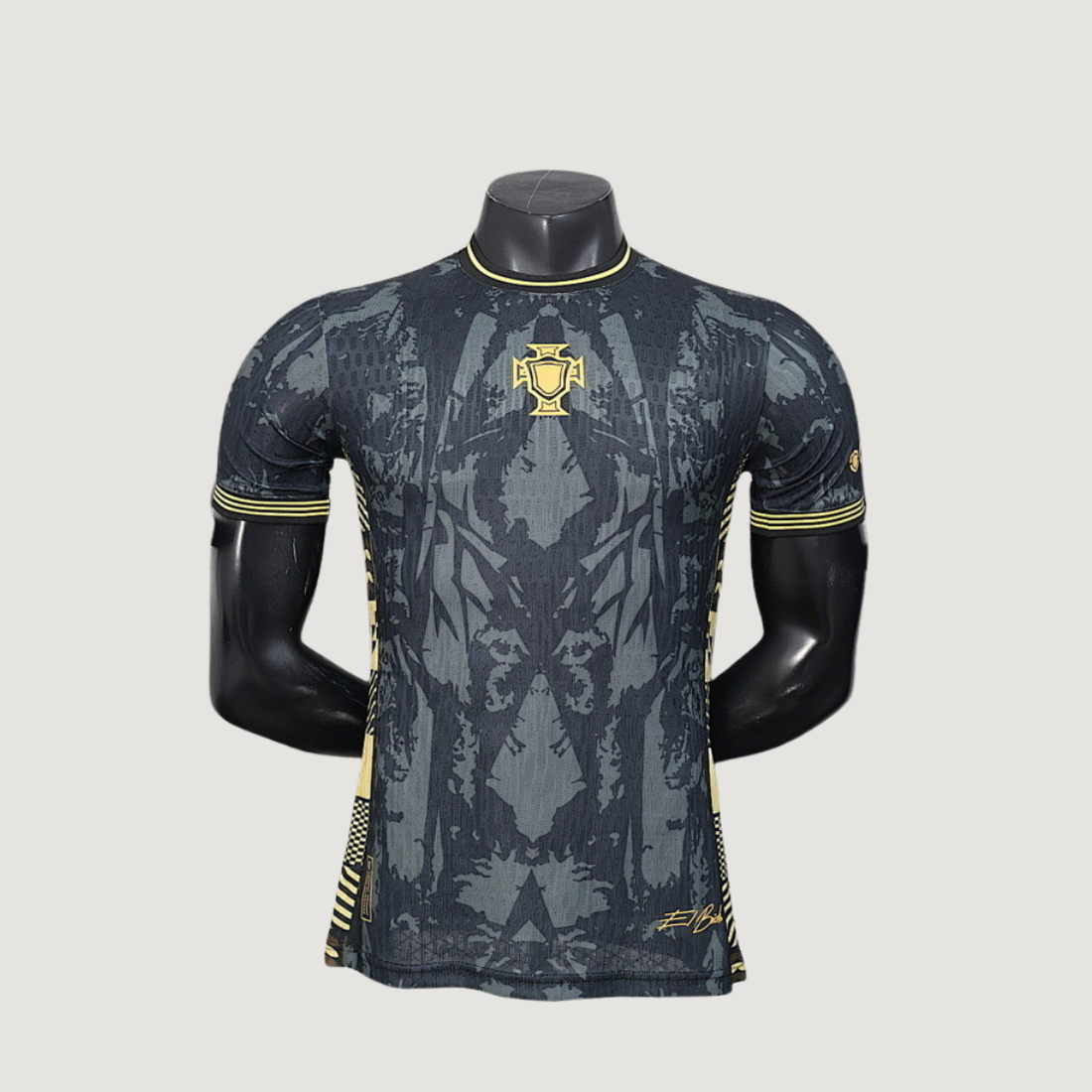 Portugal – Maillot Édition Spéciale 2025-2026 – Noir, Jaune