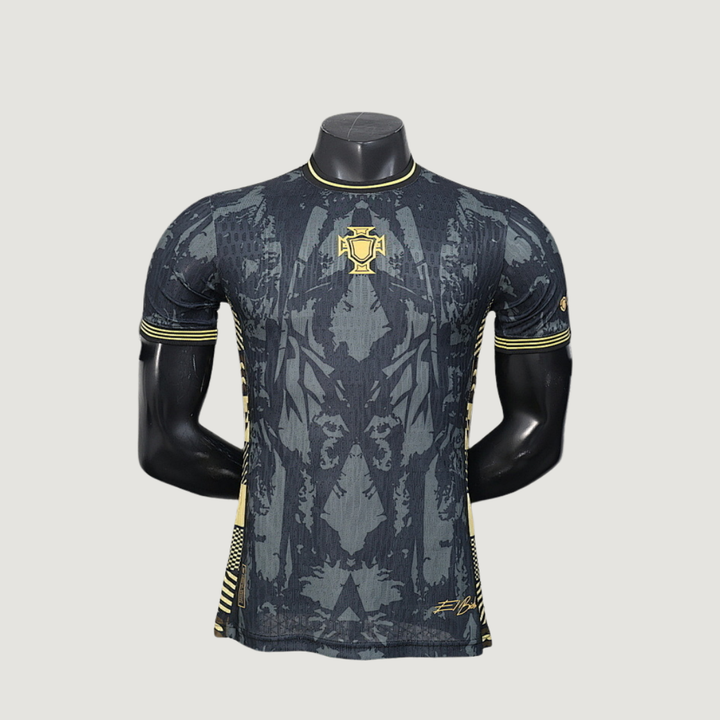 Portugal – Maillot Édition Spéciale 2025-2026 – Noir, Jaune