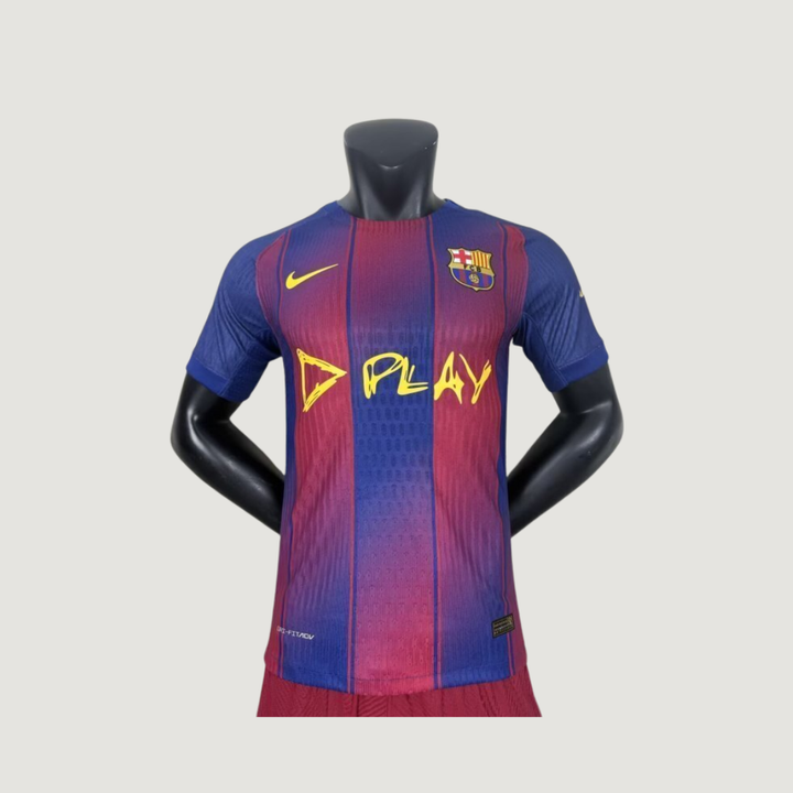 FC Barcelone – Maillot Domicile 2025/26 Version Joueur – Bleu, Rouge