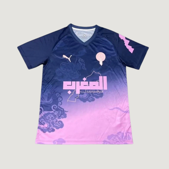 Maroc – Maillot Concept 2025-26 – bleu marine, rose