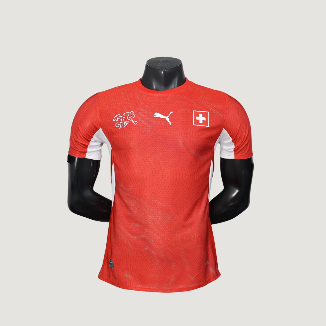 Maillot Domicile Suisse Coupe du Monde 2026 – Rouge, Blanc
