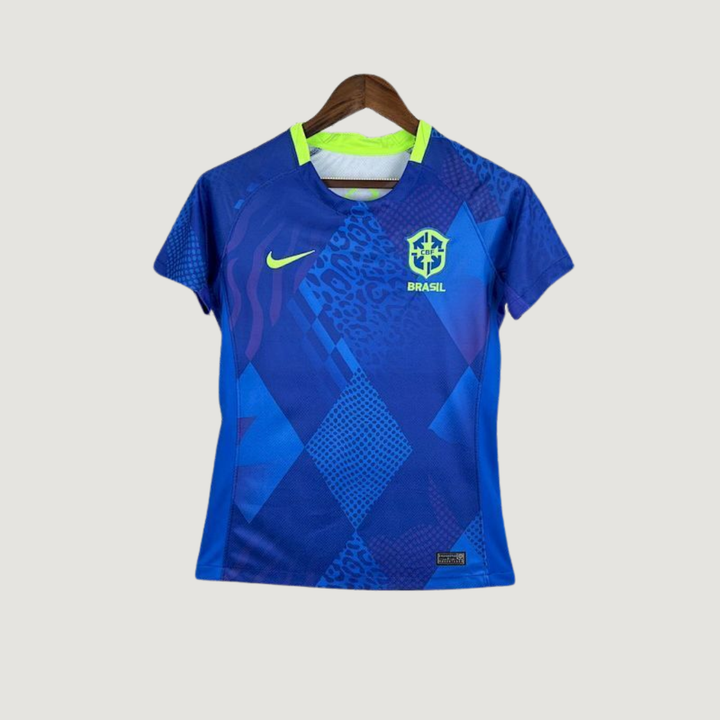 Brésil – Maillot Extérieur 2025-2026 – Bleu, Jaune