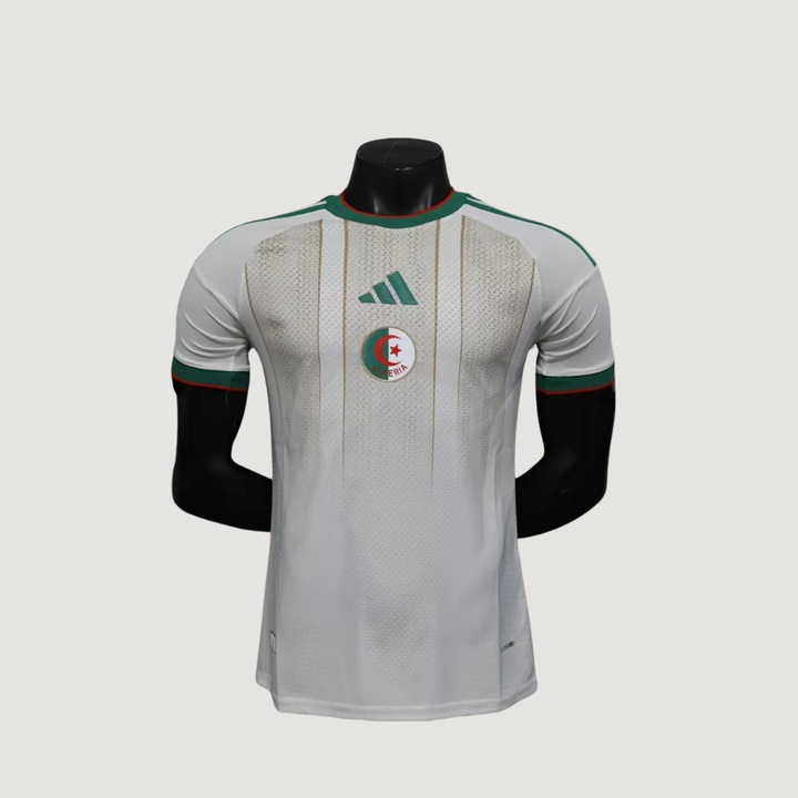 Algérie – Maillot Domicile Coupe du Monde 2026 – Blanc, Vert, Rouge