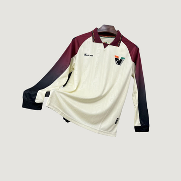 Venezia FC – Maillot Extérieur Manches Longues 2025-26 – crème - Covred