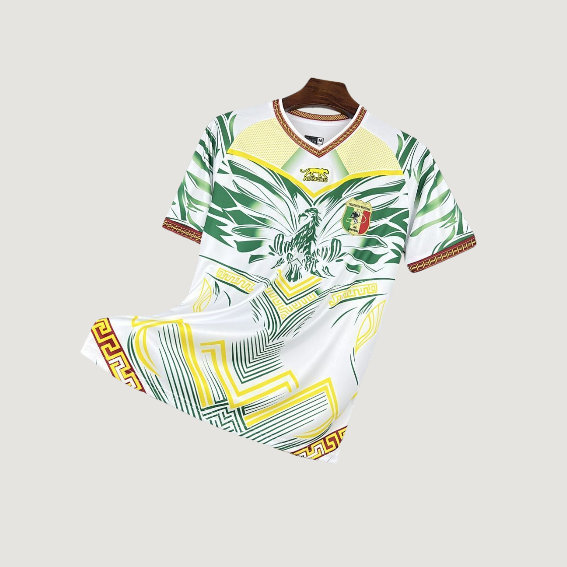 Mali – Maillot Domicile 2026 – Blanc, Vert, Jaune