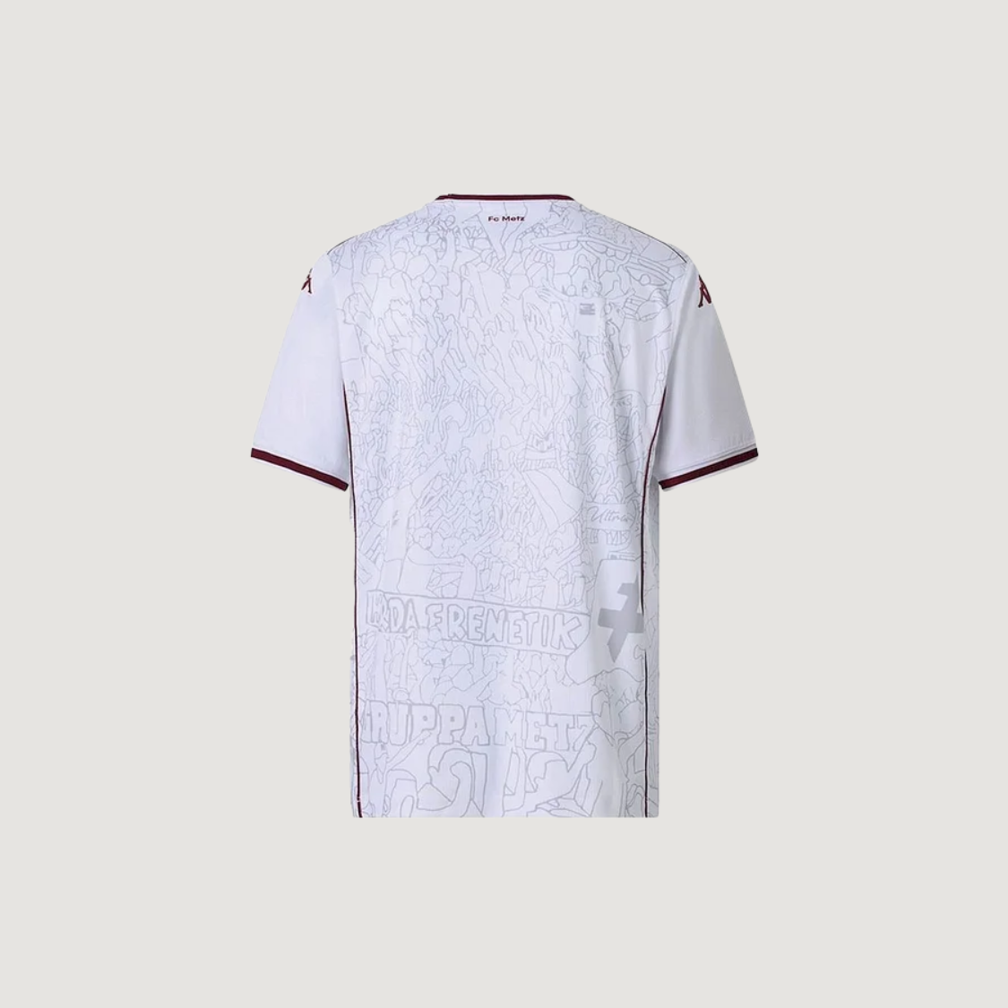 FC Metz – Maillot Domicile 2025/26 – Blanc - Covred