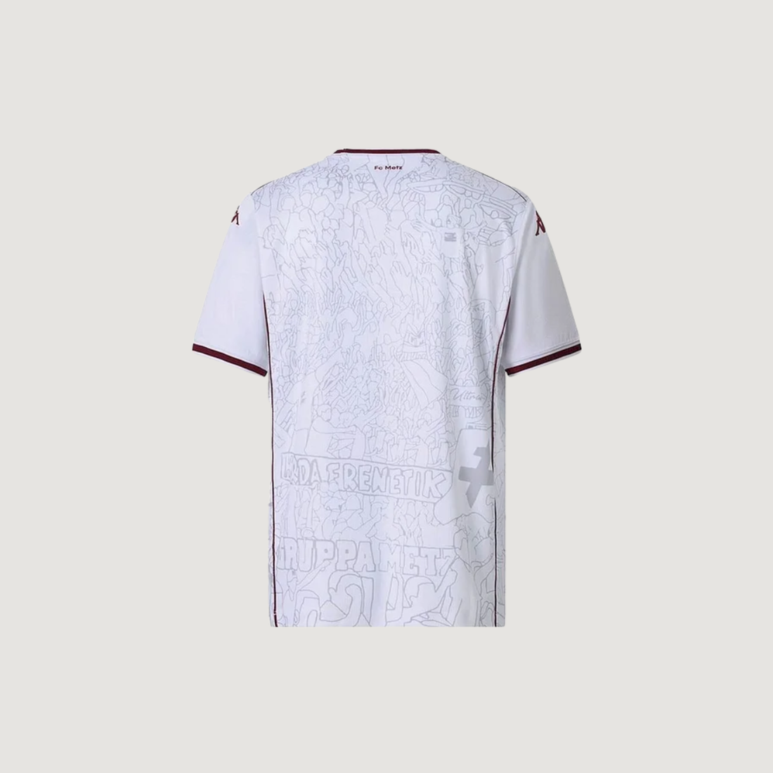 FC Metz – Maillot Domicile 2025/26 – Blanc - Covred