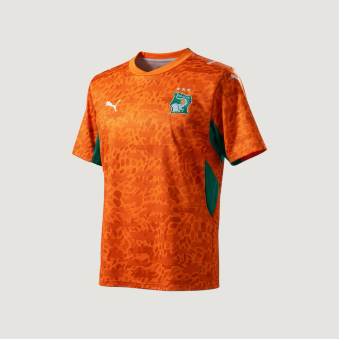 Côte d’Ivoire – Maillot Domicile 2026/27 Homme – Orange, Vert - Covred