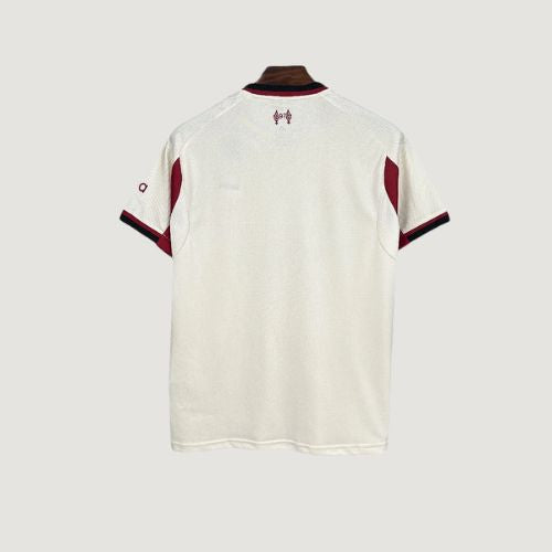 Liverpool FC – Maillot Extérieur 25/26 – Blanc, Bordeaux - Covred