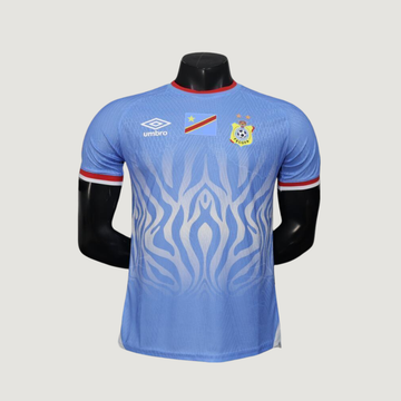 Congo – Maillot Domicile Coupe du Monde 2026 – Bleu Ciel, Blanc, Rouge - Covred