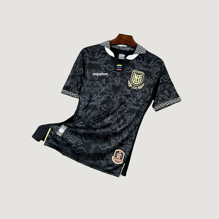 Équateur – Maillot Gardien Coupe du Monde 2026 – Noir, Or, Gris