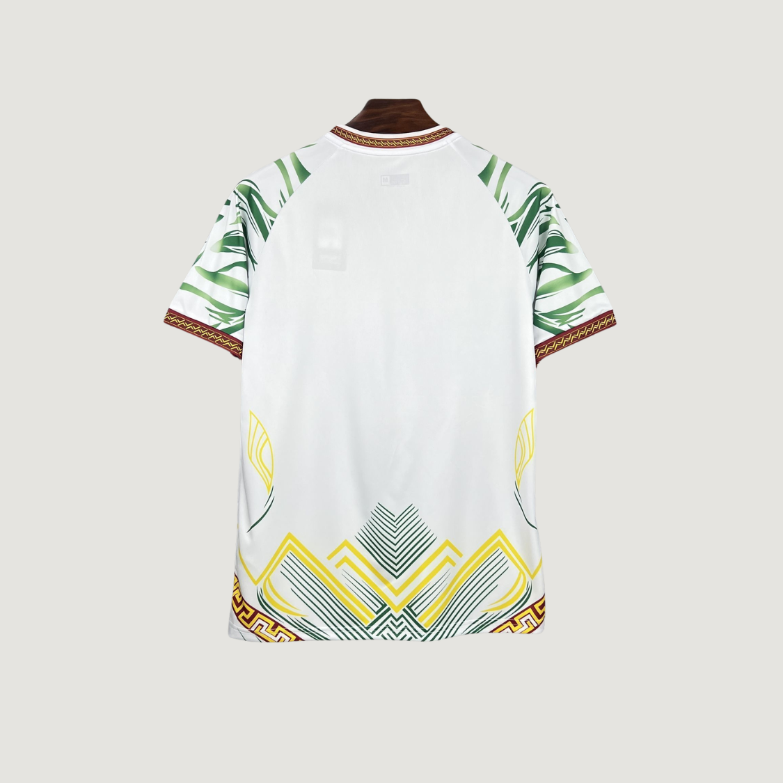 Mali – Maillot Domicile 2026 – Blanc, Vert, Jaune